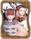 Raya-O-Senna & A-Ruhn-Senna Card