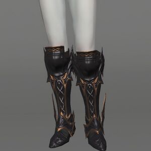 Demon Greaves of Maiming