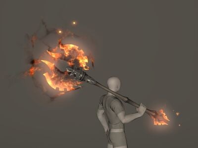Inferno Battleaxe