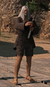 Elderly Fisherman