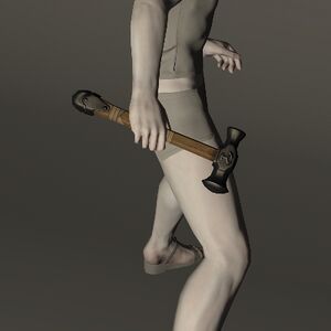 Wrapped Iron Raising Hammer