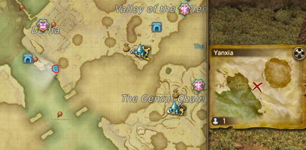 Gaganaskin Treasure Map - Final Fantasy XIV Online Wiki - FFXIV / FF14 ...