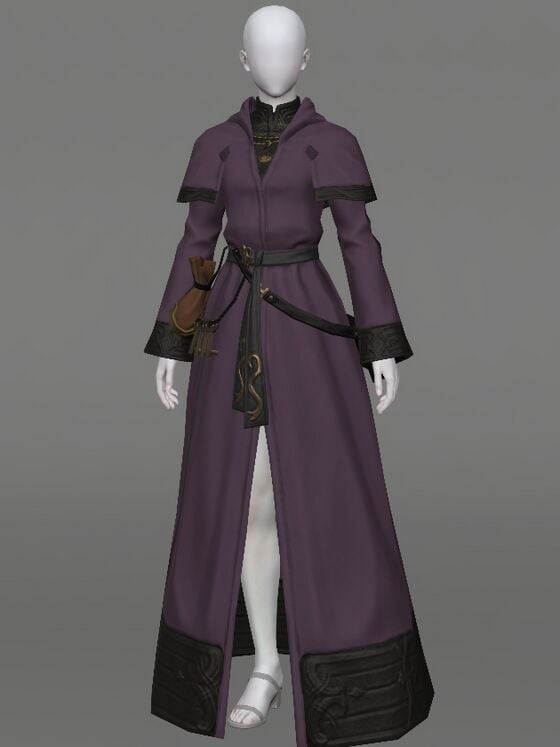 Ruby Cotton Robe of Casting - Final Fantasy XIV Online Wiki - FFXIV ...