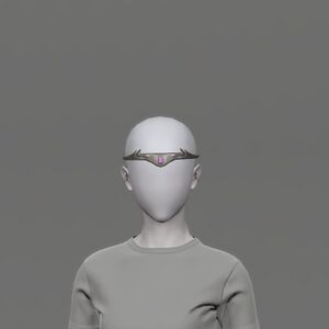 Aetherial Silver Circlet (Amethyst)