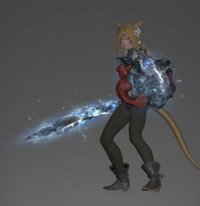 Shield with Susano's Rapturous Longsword