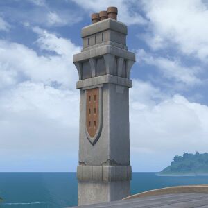 Riviera Stone Chimney
