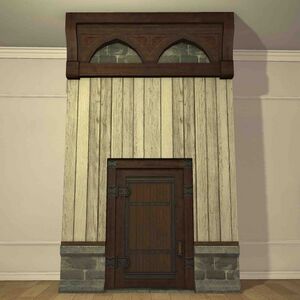 Minimalist Highland Partition Door