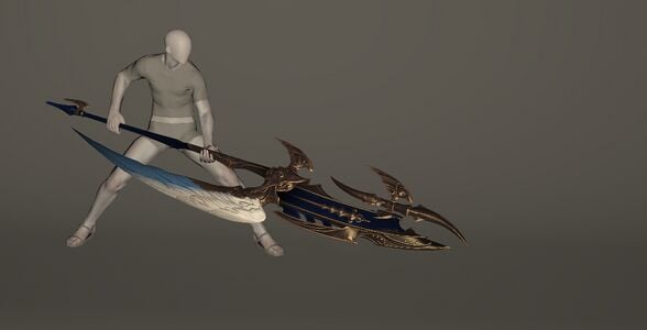 Bluefeather Halberd