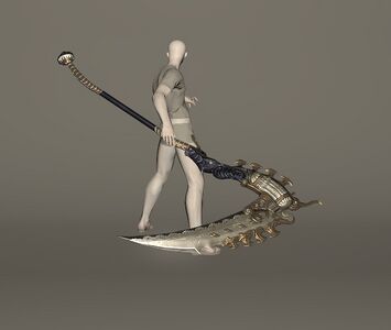 Manganese War Scythe