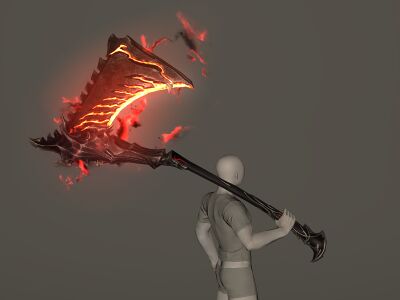 Augmented Hellhound Battleaxe
