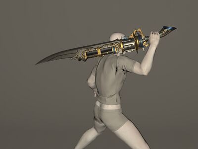 Ghost Barque Gunblade