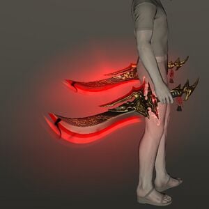 Replica Sasuke's Blades Zeta