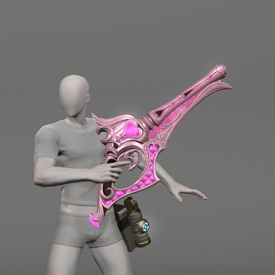Courtly Lover's Pistol Final Fantasy XIV Online Wiki FFXIV /