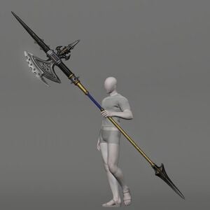 Halonic Ostiary's Halberd