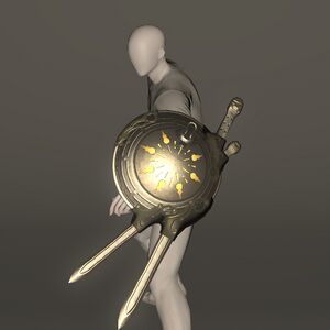 Cobalt Bladed Lantern Shield