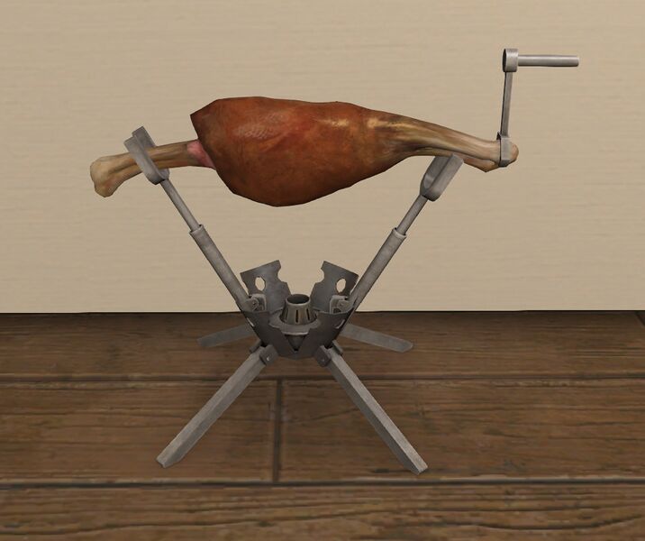 Indoor BBQ Spit Final Fantasy XIV Online Wiki FFXIV / FF14 Online