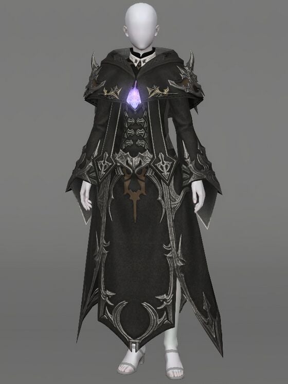 Shadowless Robe of Casting - Final Fantasy XIV Online Wiki - FFXIV ...