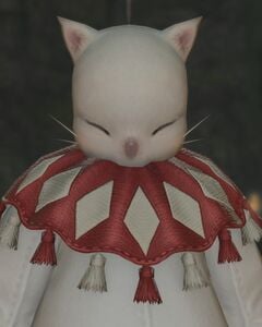 Curious Costume with a Moogle hat