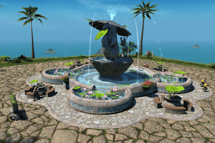 Ffxiv Water Otter Fountain