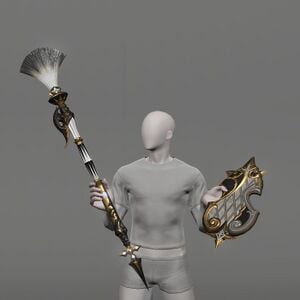 Diamond Fan Brush