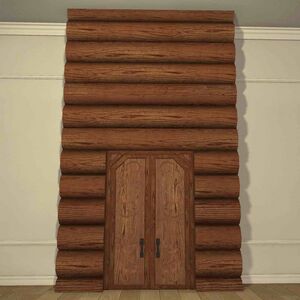 Log Partition Door