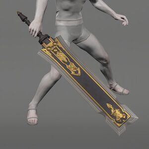 Flame Officer's Katzbalger