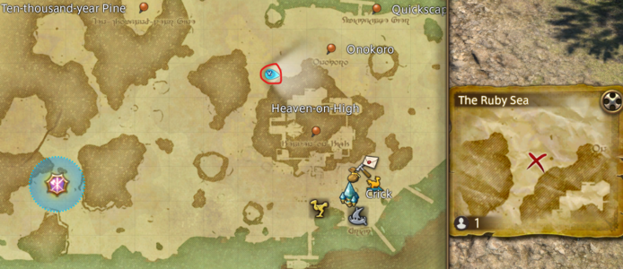 Gaganaskin Treasure Map - Final Fantasy XIV Online Wiki - FFXIV / FF14 ...