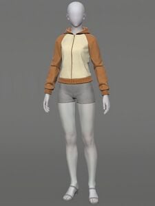 Form-fitting Festival Hooded Tunic