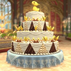 Chocobo Cream Cake