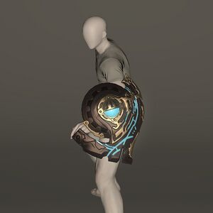 Replica Allagan Round Shield