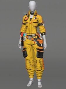 Cosmic Operator's Coverall Top