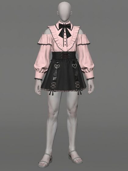 Alternative Ruffled Dress - Final Fantasy XIV Online Wiki - FFXIV ...