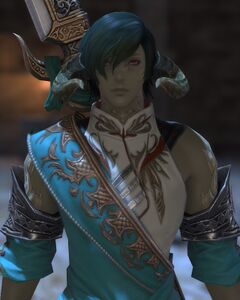 Adult form used for Duty Support and the Void expedition (Post-Endwalker Main Scenario Quests)