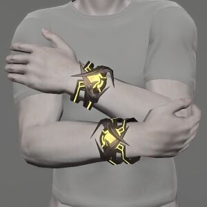 High Allagan Bracelets of Fending
