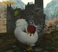 fat chocobo cushion