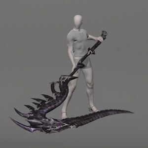 Augmented Radiant's War Scythe