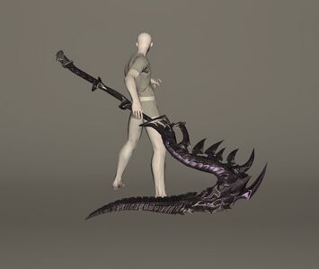 Augmented Radiant's War Scythe