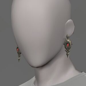 Ishgardian Monastic's Earrings