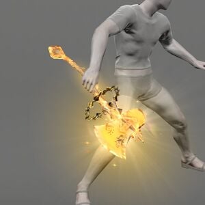 Resplendent Fieldfiend's Hatchet