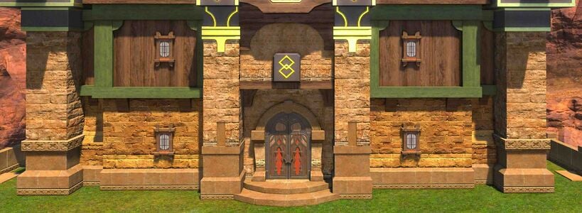 Oasis House Wall (Wood)