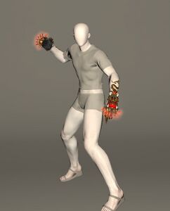 Augmented Dragon's Beard Fists