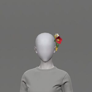 Rainbow Tea Flower Corsage