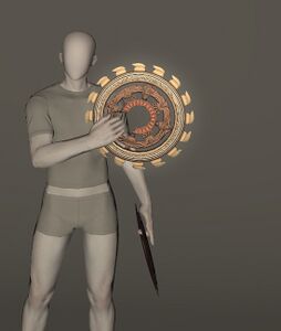 Titanbronze Chakrams