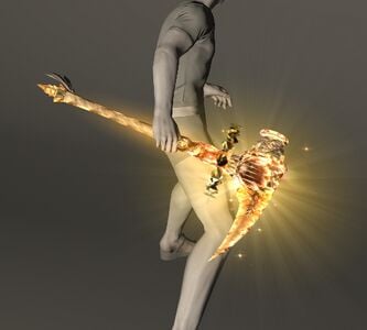 Resplendent Minefiend's Pickaxe