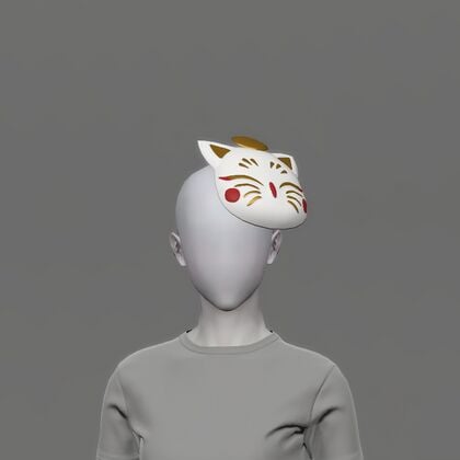 White Painted Moogle Mask - Final Fantasy XIV Online Wiki - FFXIV ...