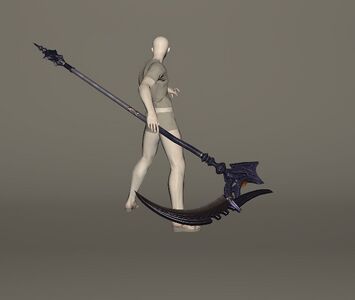 Cobalt Tungsten War Scythe