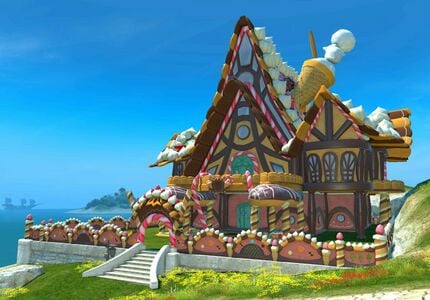 Gingerbread Mansion Walls