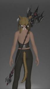 Augmented Silvergrace Rod (Black Mage)