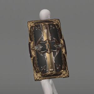 Titanbronze Tower Shield