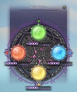 A filled Aetherwell Array